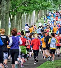 Sportswear marketing feasts on a run in the park